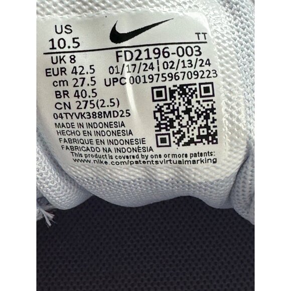 Nike Phoenix Waffle Football Grey-Raisin FD2196-003 Womens Sz 10.5 / Mens Sz 9 - Picture 11 of 12